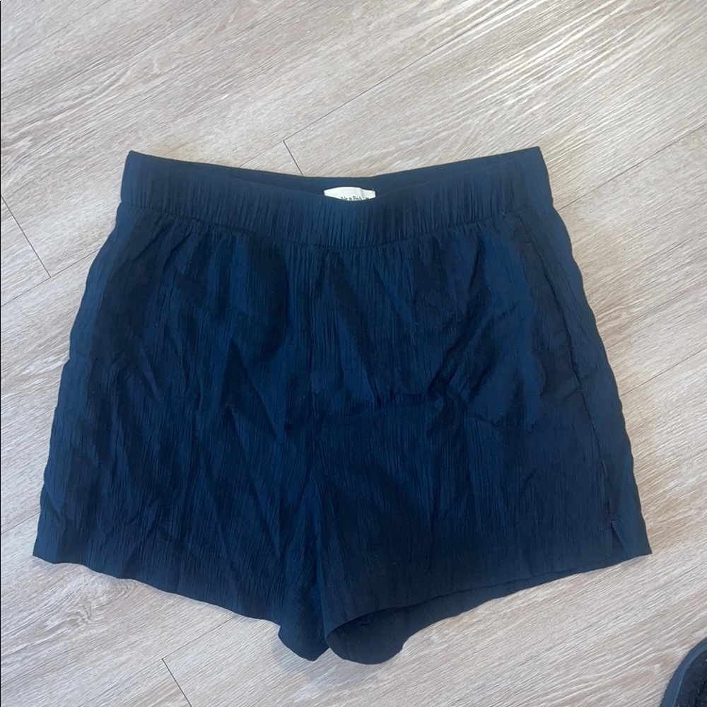 Abercrombie Women's Black Linen Shorts